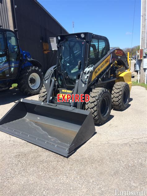 2017 new holland l225 skid steer|l225 new holland for sale.